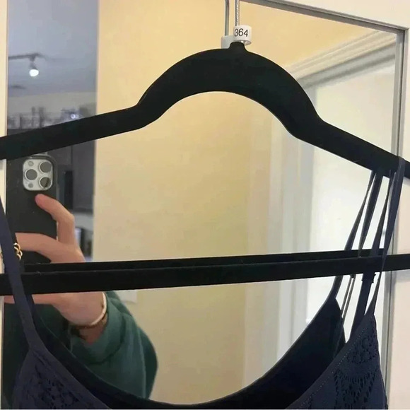 Lilly Pulitzer Navy Blue Lace Tank Dress - Picture 5 of 8